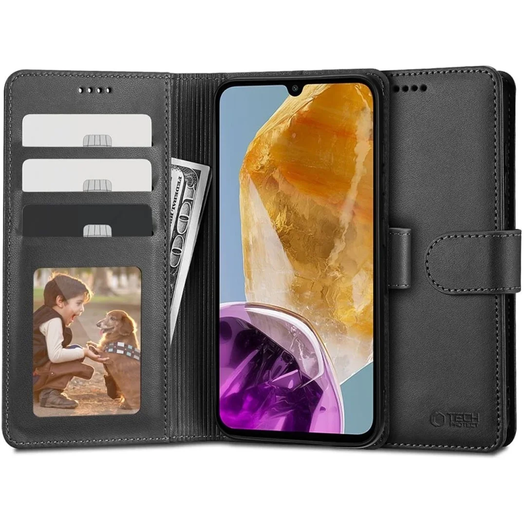 Etui portfel Wallet do Samsung Galaxy M15 5G Black - 7