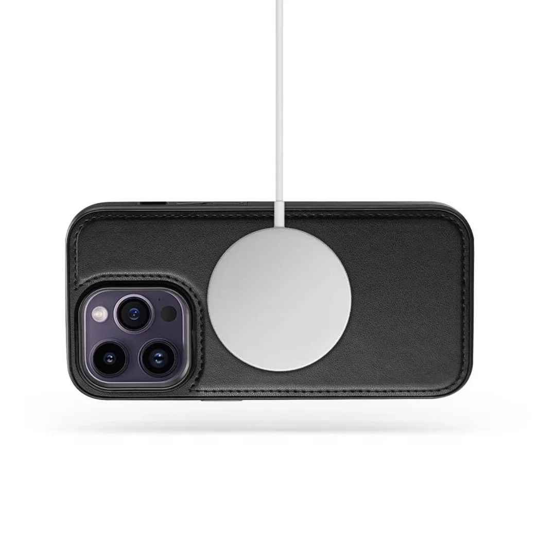 Etui portfel Wallet MagSafe do Apple iPhone 15 Black - 10