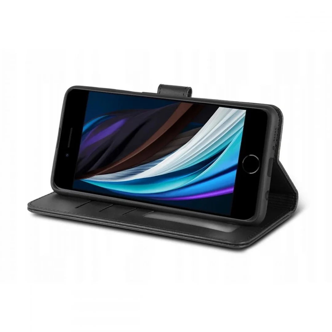 Etui z klapką zamykane portfel Wallet do MagSafe do iPhone 12 / 12 Pro Black - 9
