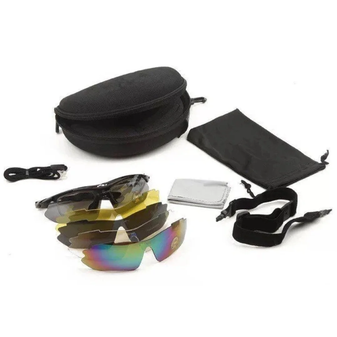 Okulary rowerowe Rockbros 10003 polaryzujące - czarne - 18
