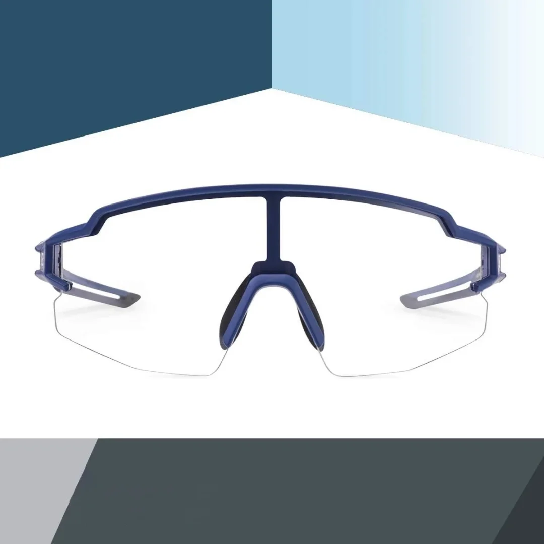 Okulary rowerowe Rockbros 10174 fotochromowe UV400 - niebieskie - 10