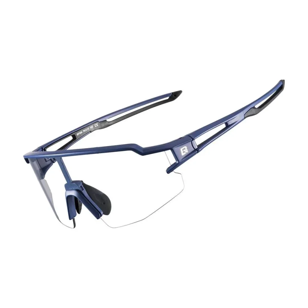 Okulary rowerowe Rockbros 10174 fotochromowe UV400 - niebieskie - 12