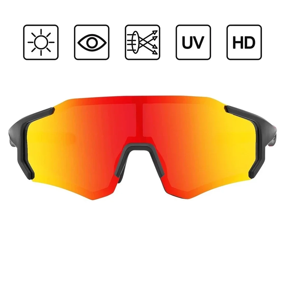 Okulary rowerowe Rockbros 10182 polaryzujące - czerwone - 14
