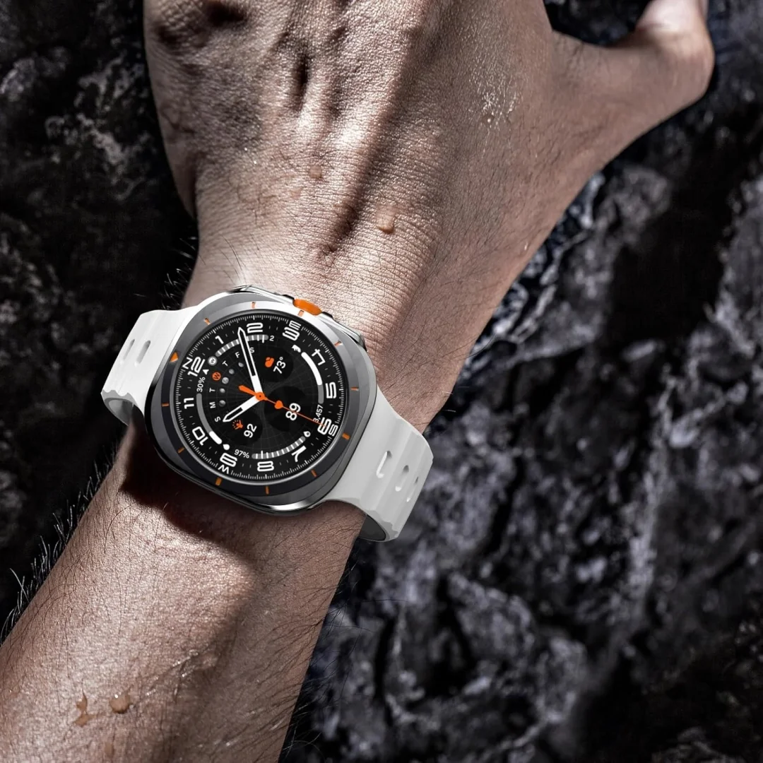 Opaska do smartwatcha Pasek na zegarek do Samsung Galaxy Watch Ultra 47mm Biały - 14