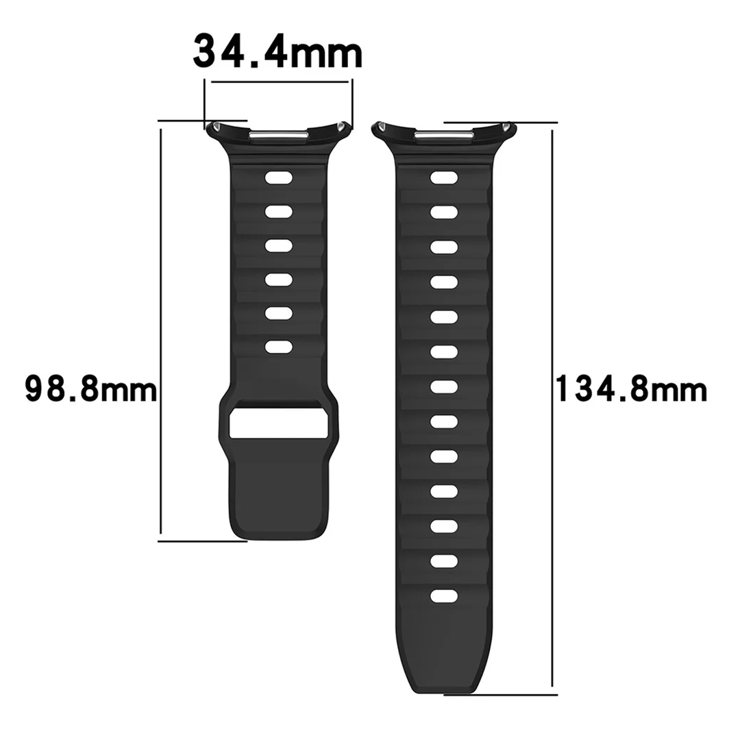 Opaska do smartwatcha Pasek na zegarek do Samsung Galaxy Watch Ultra 47mm Czarny - 24