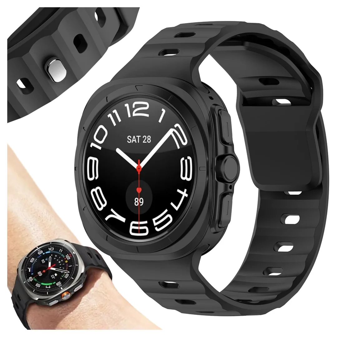 Opaska do smartwatcha Pasek na zegarek do Samsung Galaxy Watch Ultra 47mm Czarny - 21