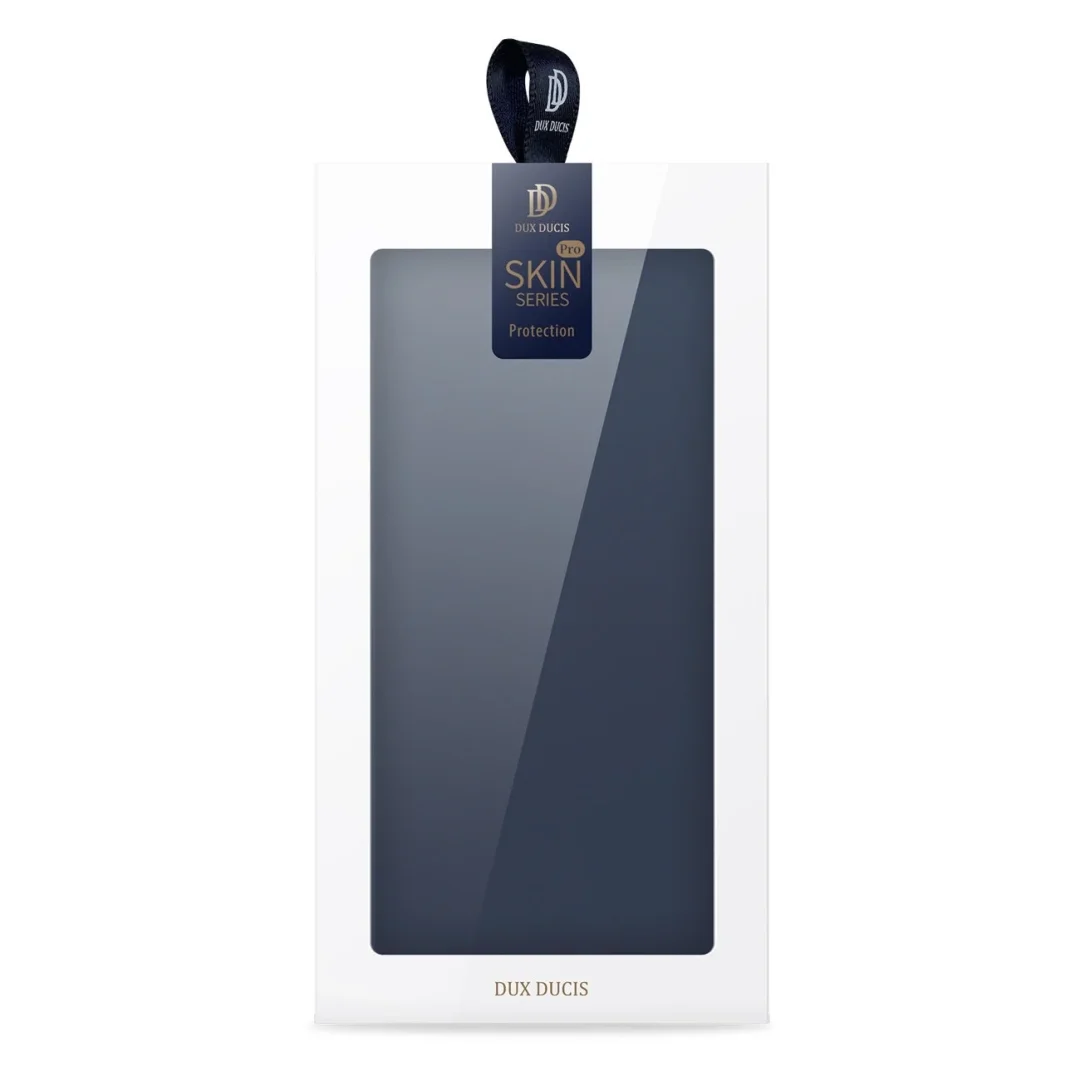 Etui do iPhone 15 Plus pokrowiec z klapką i portfelem Dux Ducis Skin Pro - niebieskie - 16
