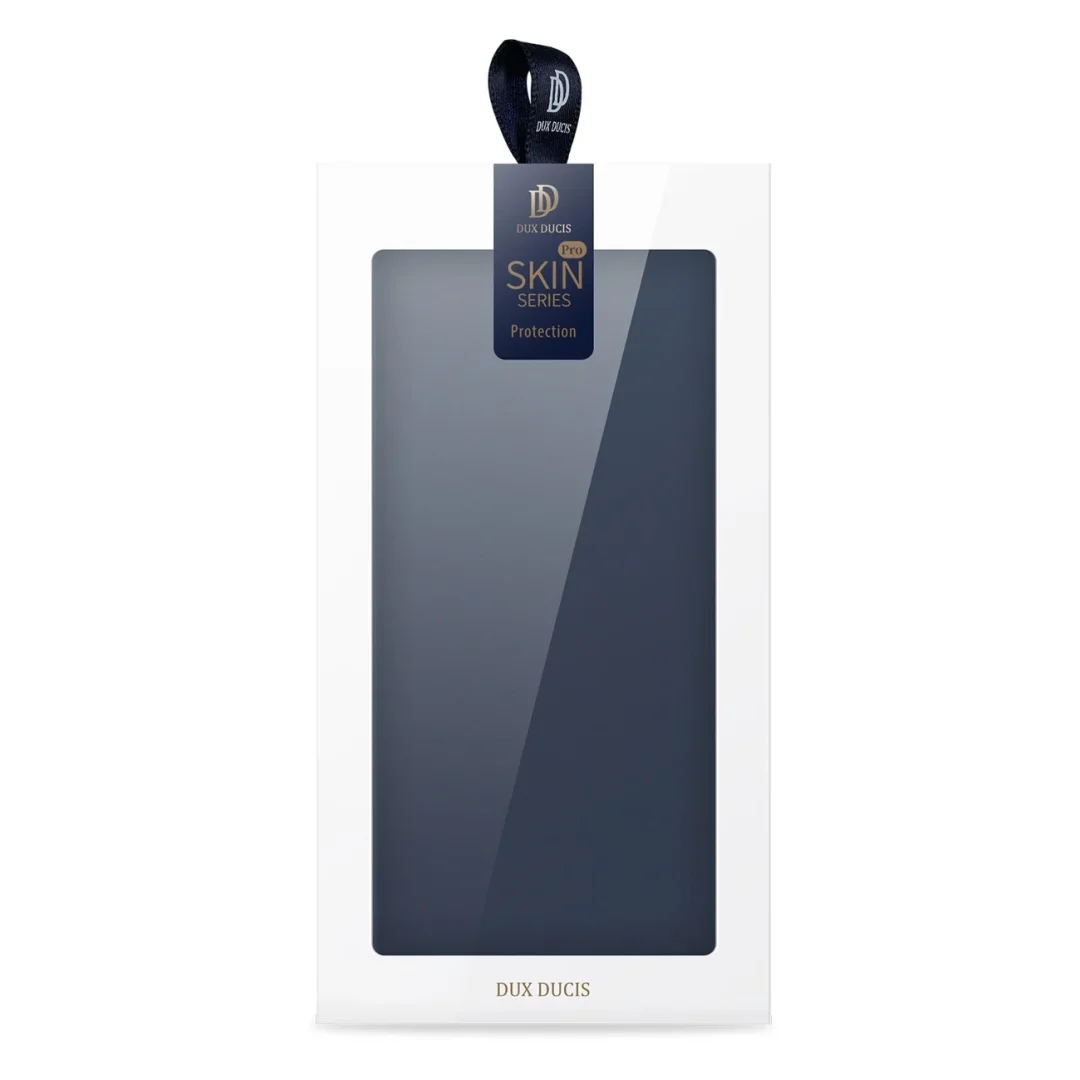 Etui ochronne na telefon Dux Ducis Skin Pro do Samsung Galaxy S23+ pokrowiec z klapką portfel na kartę podstawka niebieskie - 10