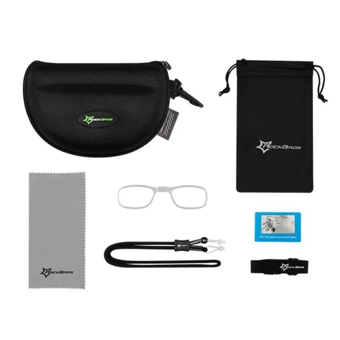 Okulary rowerowe Rockbros 10141 fotochromowe UV400 - czerwone - 6