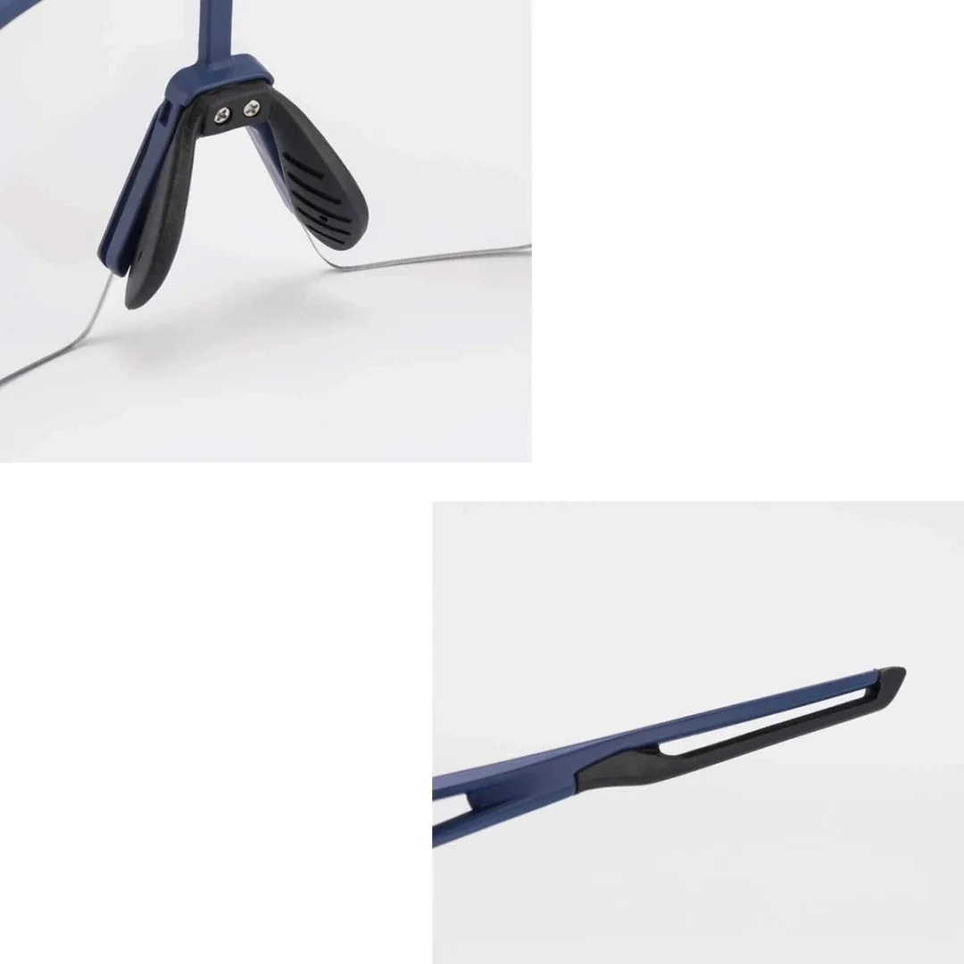 Okulary rowerowe Rockbros 10174 fotochromowe UV400 - niebieskie - 1