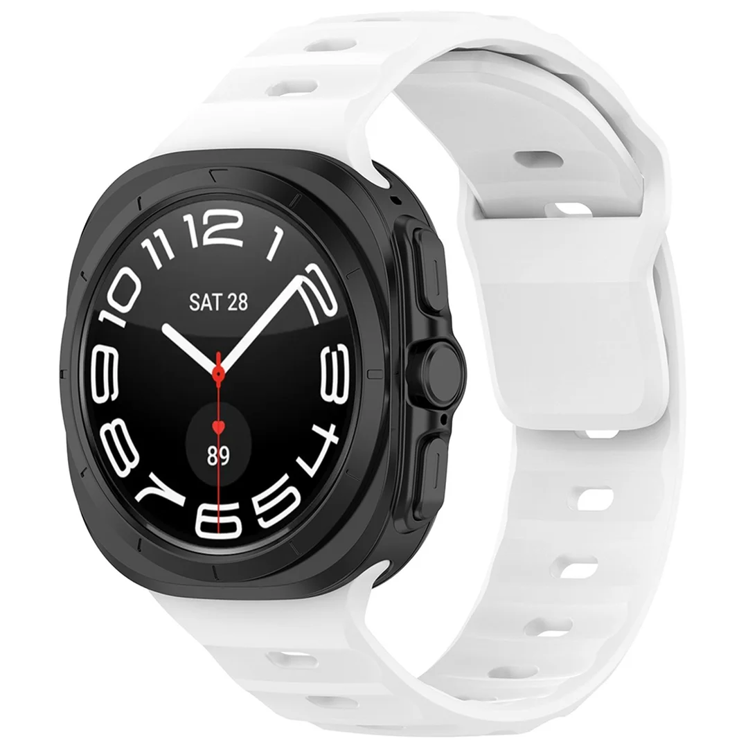 Opaska do smartwatcha Pasek na zegarek do Samsung Galaxy Watch Ultra 47mm Biały - 1
