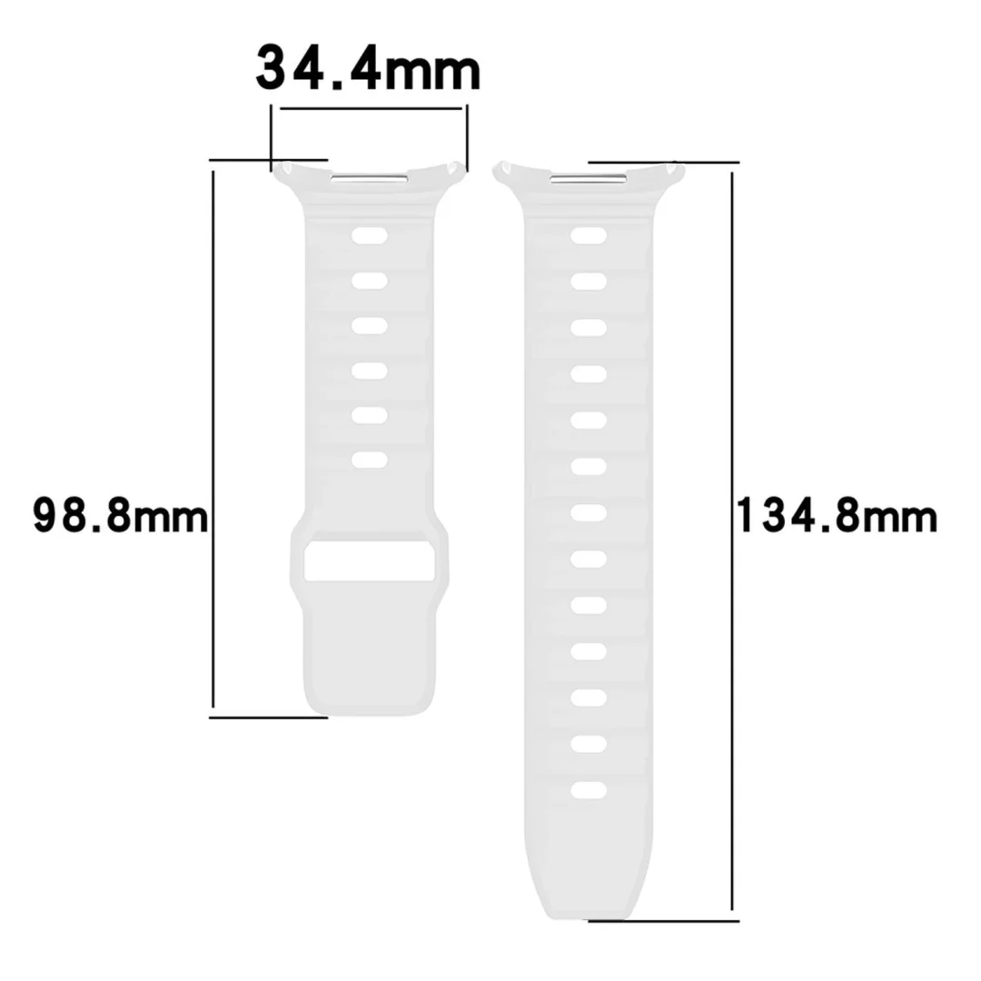 Opaska do smartwatcha Pasek na zegarek do Samsung Galaxy Watch Ultra 47mm Biały - 12