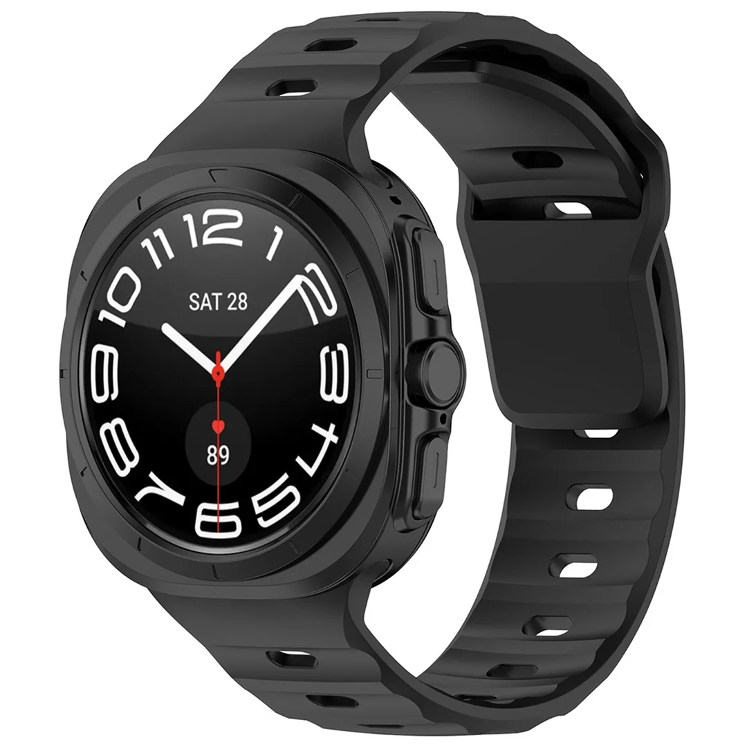 Opaska do smartwatcha Pasek na zegarek do Samsung Galaxy Watch Ultra 47mm Czarny - 1