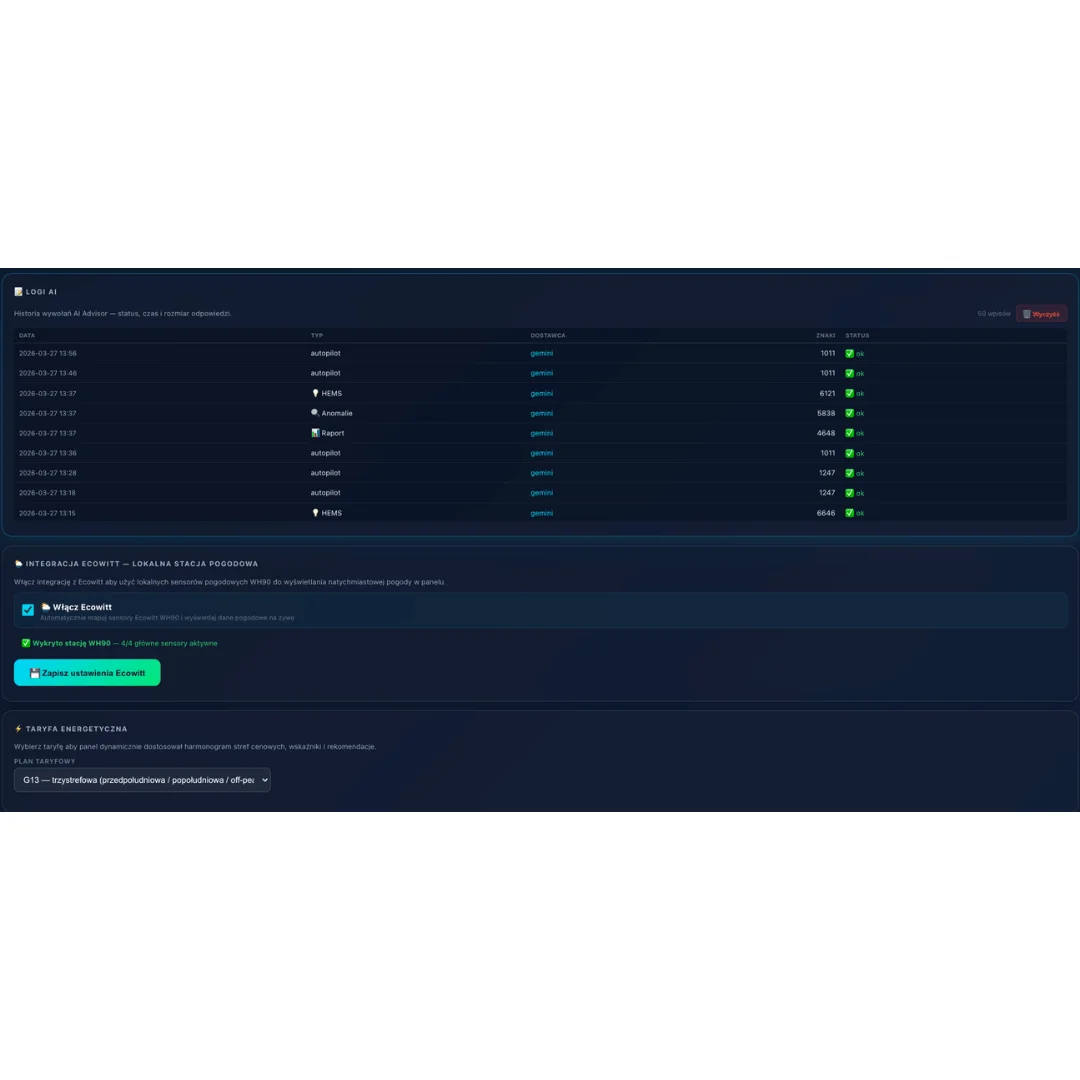 Smarting HOME Pro — Licencja Dożywotnia | Autonomiczne Zarządzanie Energią | Home Assistant - obrazek 2