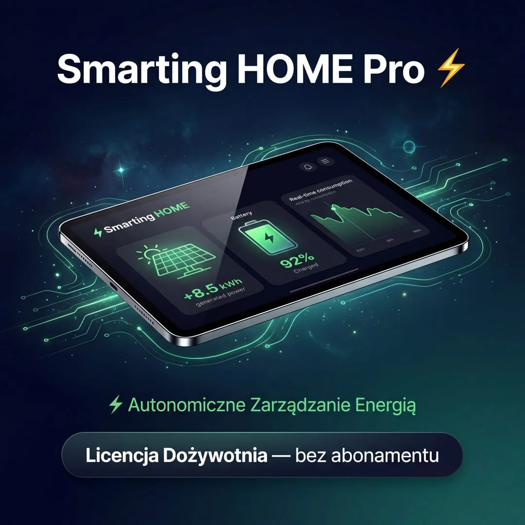 Smarting HOME Pro — Licencja Dożywotnia | Autonomiczne Zarządzanie Energią | Home Assistant - obrazek 15