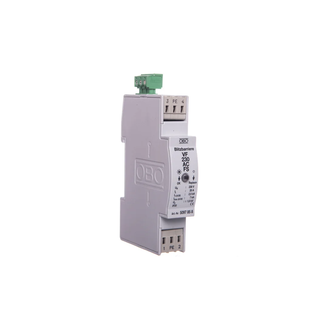 Ogranicznik przepięć dla systemów dwużyłowych 255VAC 2,5kA 1,4kV VF230 AC-FS 5097858