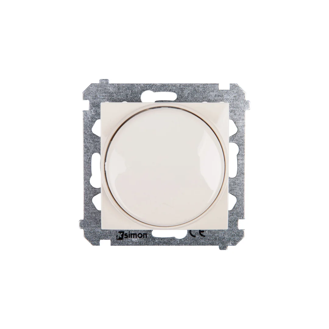 Simon 54 Ściemniacz naciskowo-obrotowy 20-500W kremowy DS9T.01/41