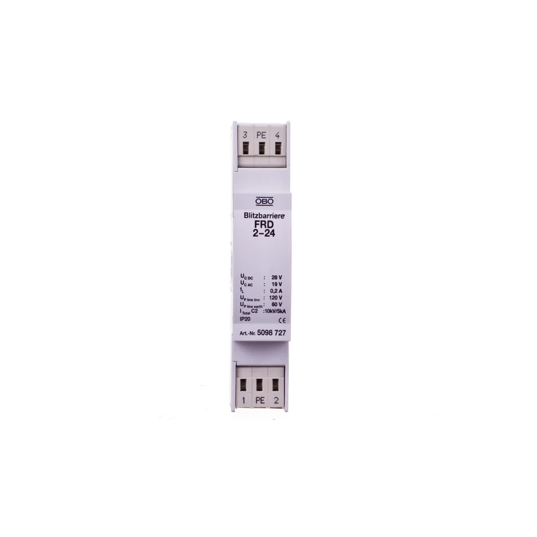 Ogranicznik przepięć dla systemów dwużyłowych 19VAC/28VDC 2,5kA 5kV FRD 2-24 5098727