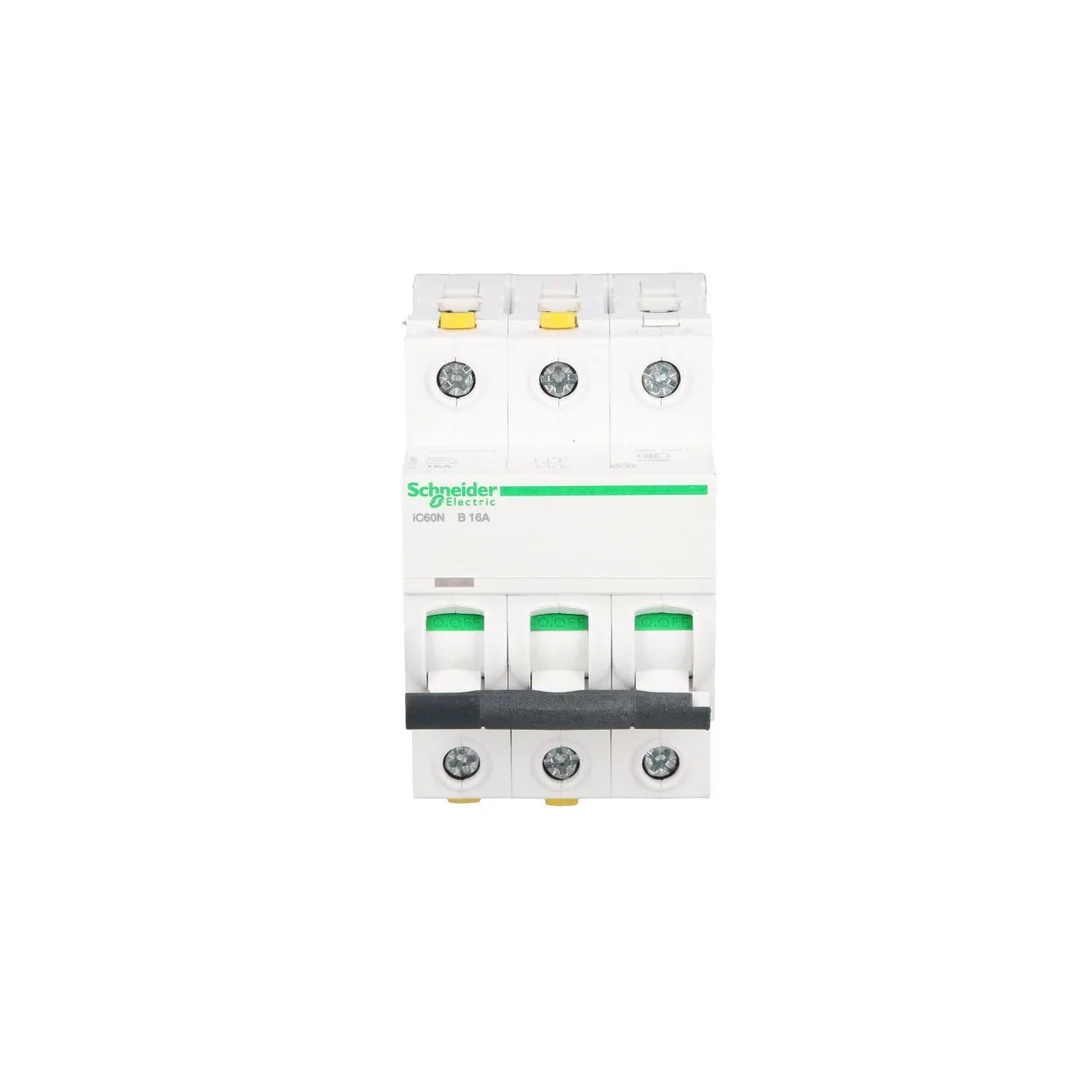 Wyłącznik nadprądowy 3P B 16A 6kA AC iC60N-B16-3 Acti9 A9F03316