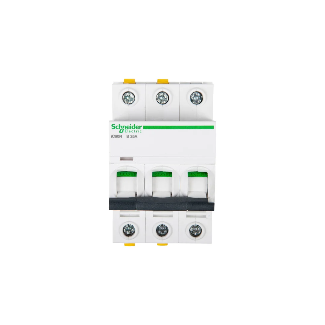 Wyłącznik nadprądowy 3P B 25A 6kA AC iC60N-B25-3 Acti9 A9F03325