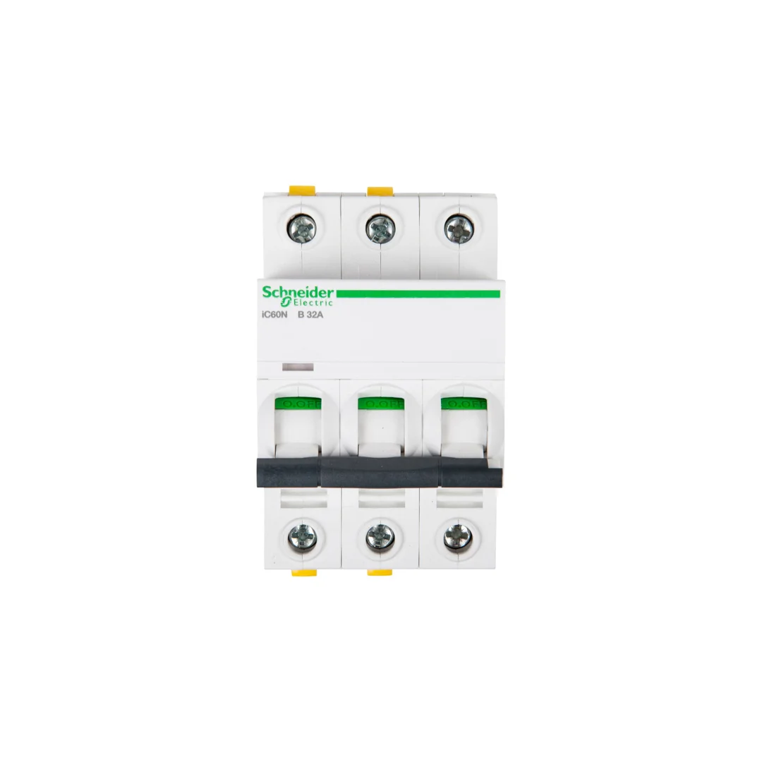 Wyłącznik nadprądowy 3P B 32A 6kA AC iC60N-B32-3 Acti9 A9F03332