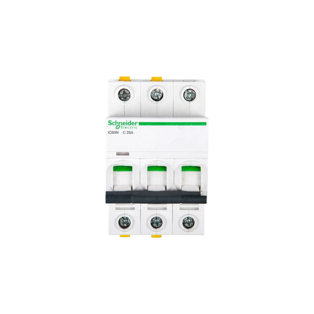 Wyłącznik nadprądowy 3P C 25A 6kA AC iC60N-C25-3 Acti9 A9F04325