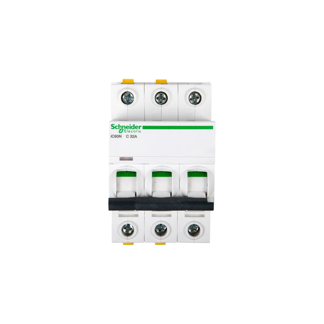 Wyłącznik nadprądowy 3P C 32A 6kA AC iC60N-C32-3 Acti9 A9F04332
