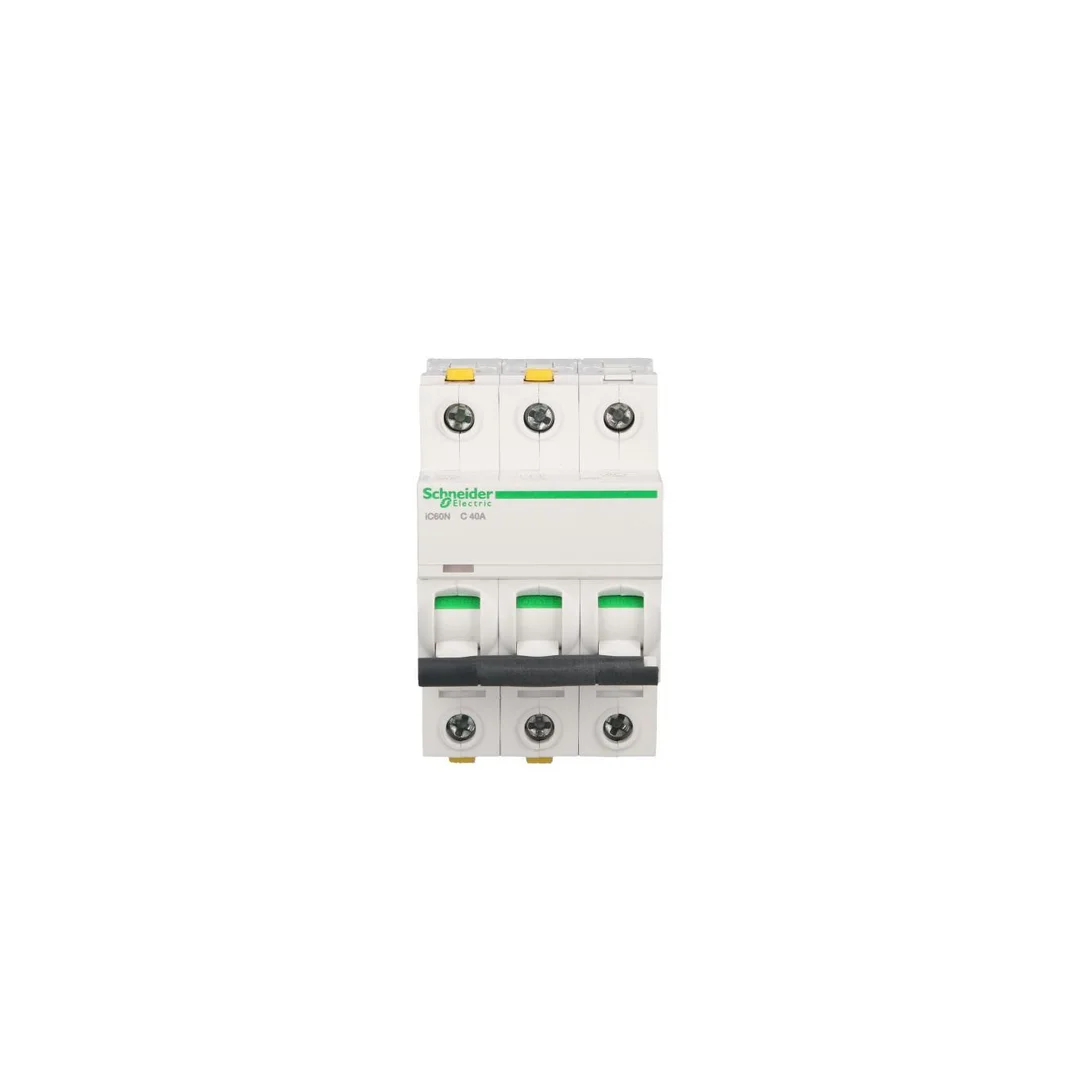 Wyłącznik nadprądowy 3P C 40A 6kA AC iC60N-C40-3 Acti9 A9F04340