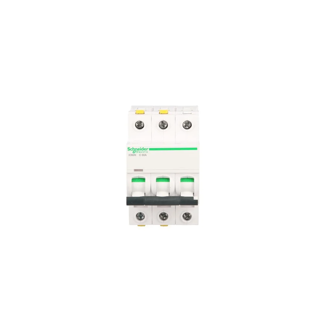 Wyłącznik nadprądowy 3P C 50A 6kA AC iC60N-C50-3 Acti9 A9F04350