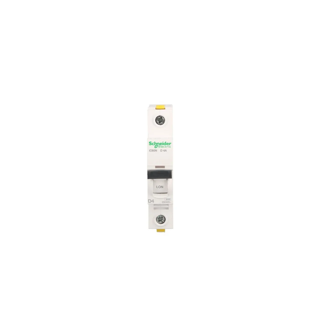 Wyłącznik nadprądowy 1P D 4A 6kA AC iC60N-D4 Acti9 A9F05104