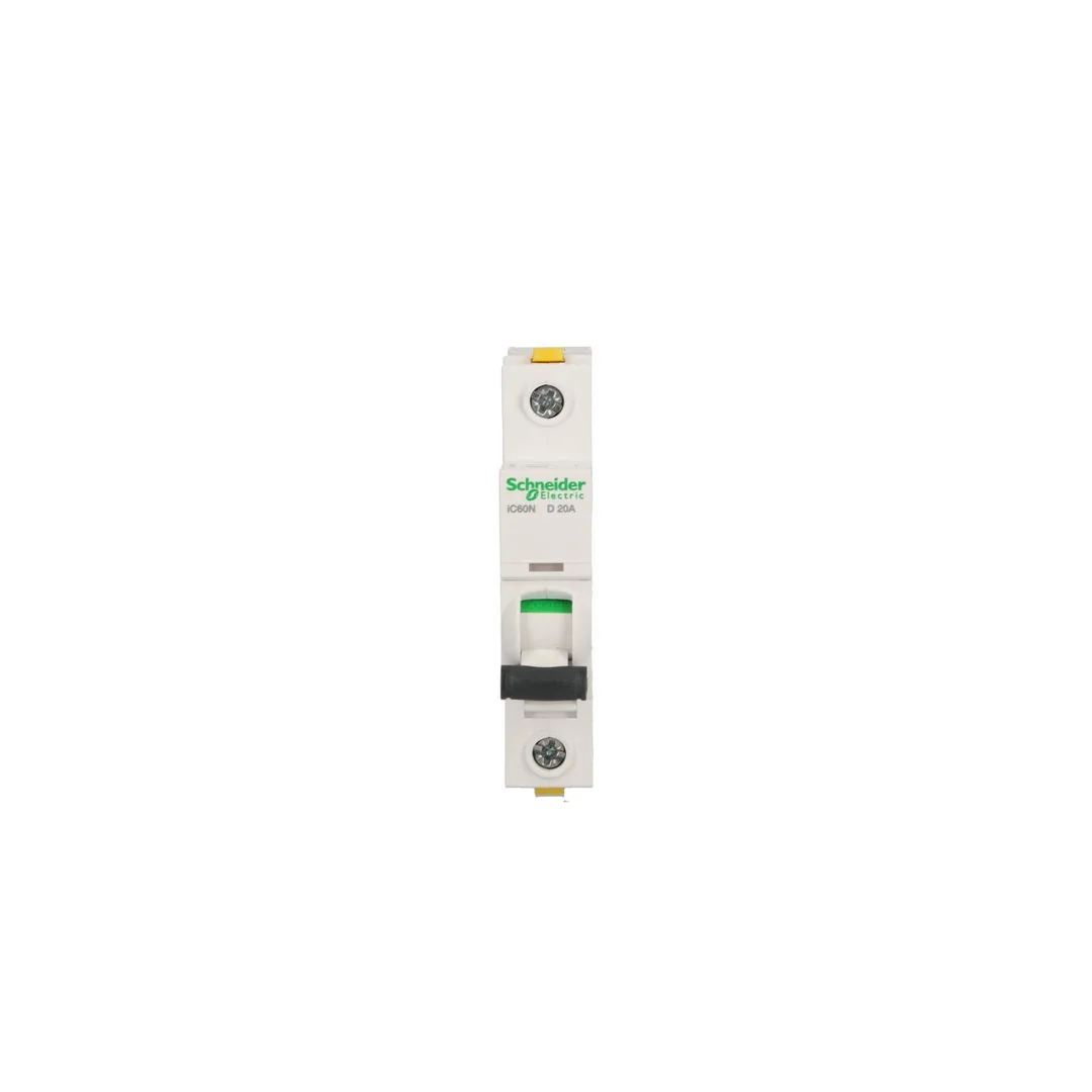 Wyłącznik nadprądowy 1P D 20A 6kA AC iC60N-D20 Acti9 A9F05120
