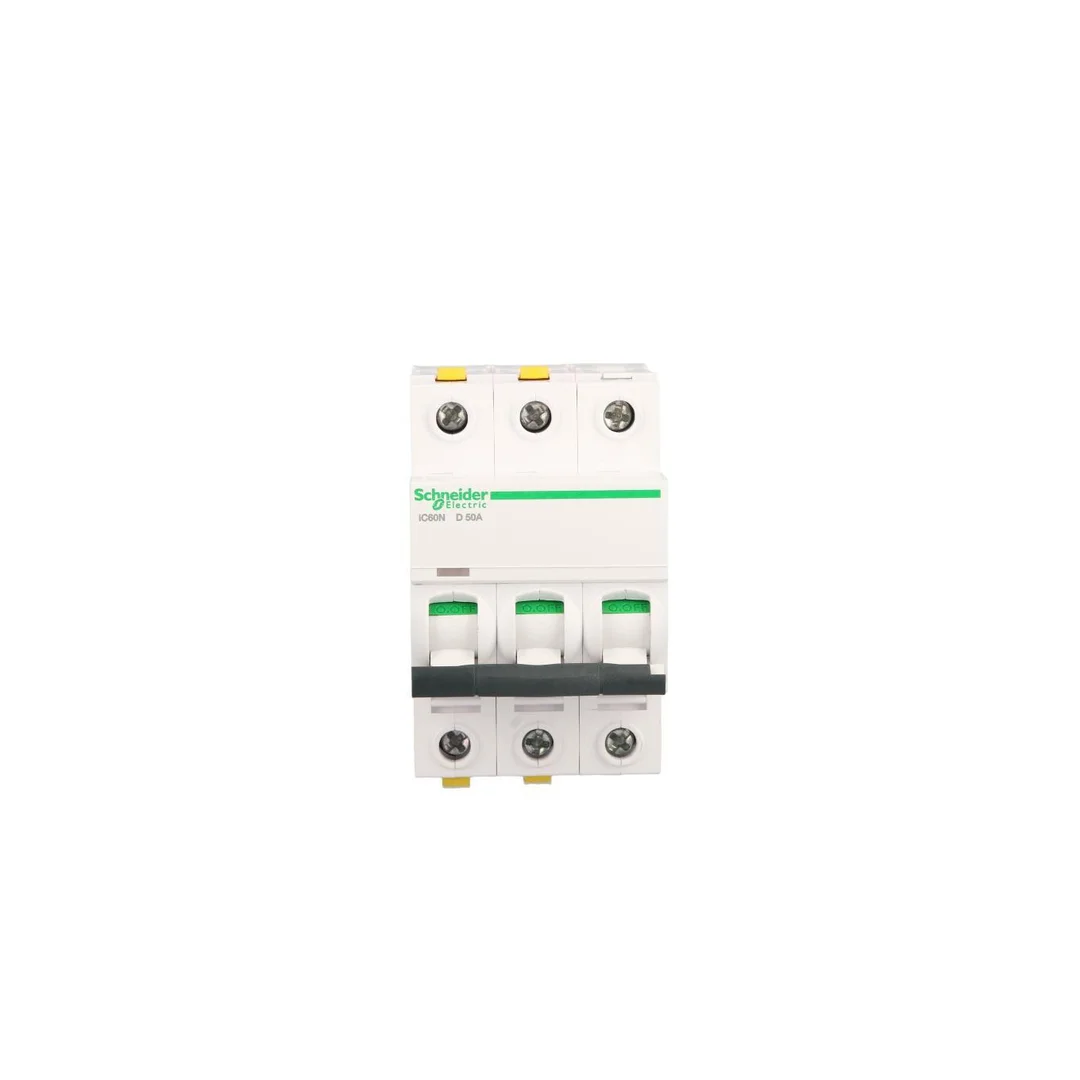 Wyłącznik nadprądowy 3P D 50A 6kA AC iC60N-D50-3 Acti9 A9F05350