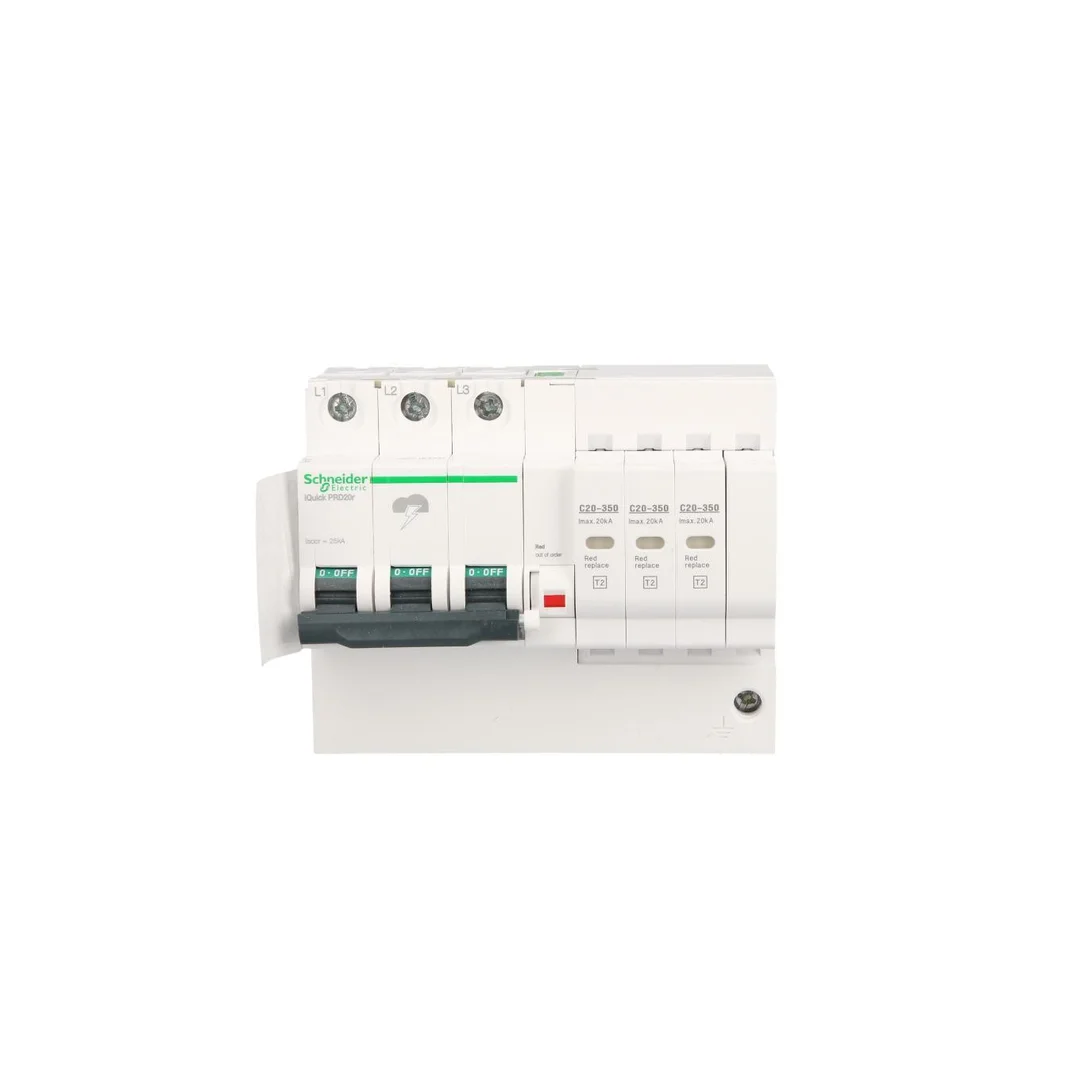 Ogranicznik przepięć Typ T2 3P 20kA 350V IT/TN-C iPRDr A9L16296