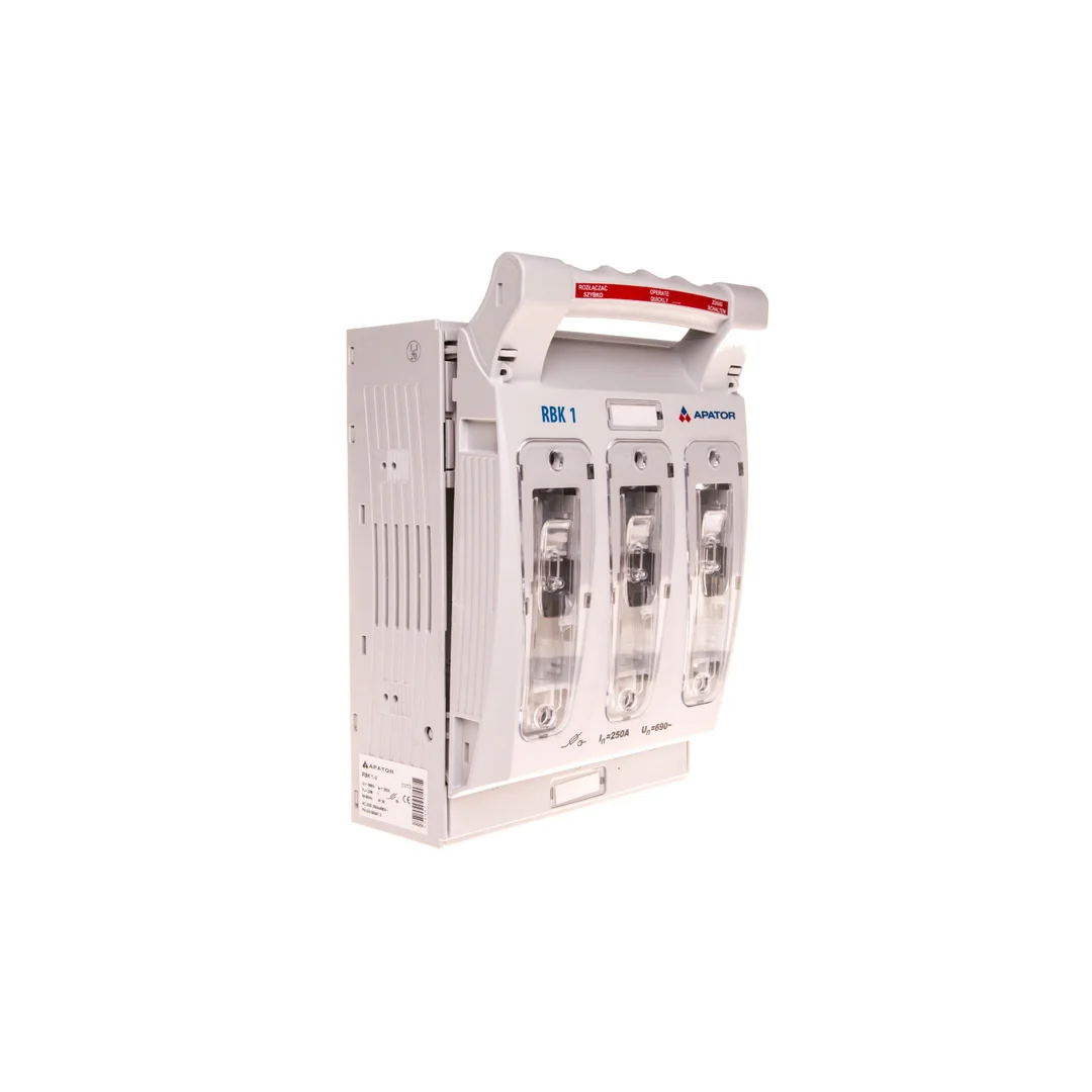 Rozłącznik izolacyjny bezpiecznikowy 250A RBK 1-V /zacisk V-klema 50-240mm2/ 63-811779-031