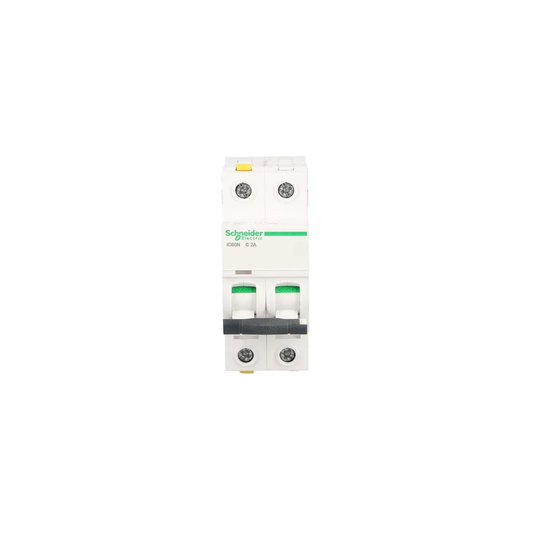Wyłącznik nadprądowy 2P C 2A 6kA AC iC60N-C2-2 Acti9 A9F04202