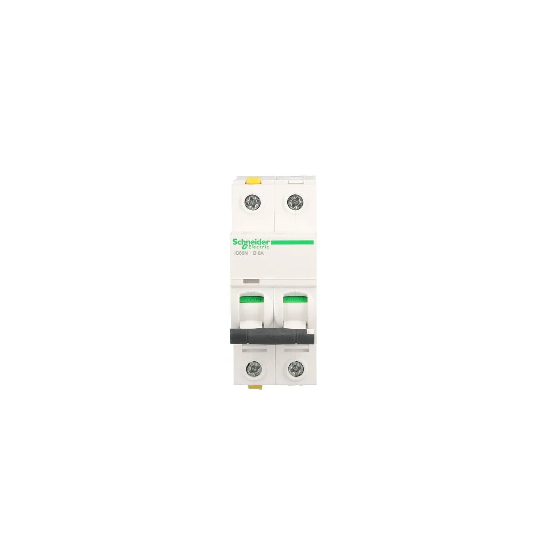 Wyłącznik nadprądowy 2P B 6A 6kA AC iC60N-B6-2 Acti9 A9F03206