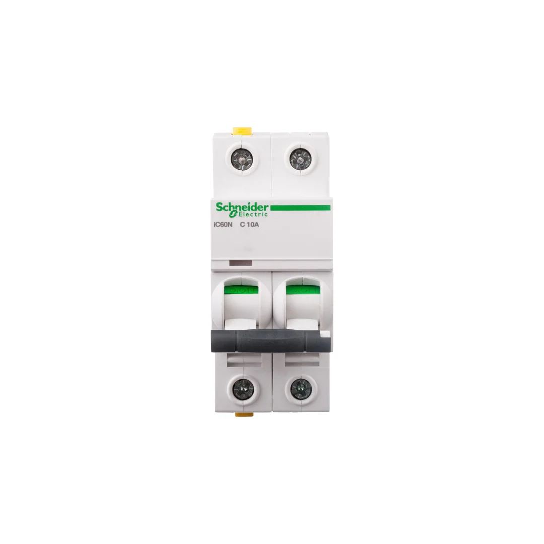 Wyłącznik nadprądowy 2P C 10A 6kA AC iC60N-C10-2 Acti9 A9F04210