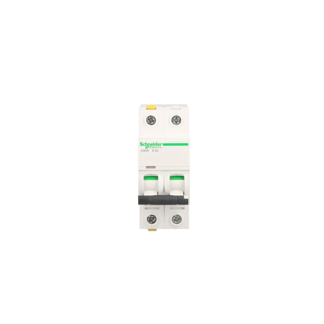 Wyłącznik nadprądowy 2P B 2A 6kA AC iC60N-B2-2 Acti9 A9F03202