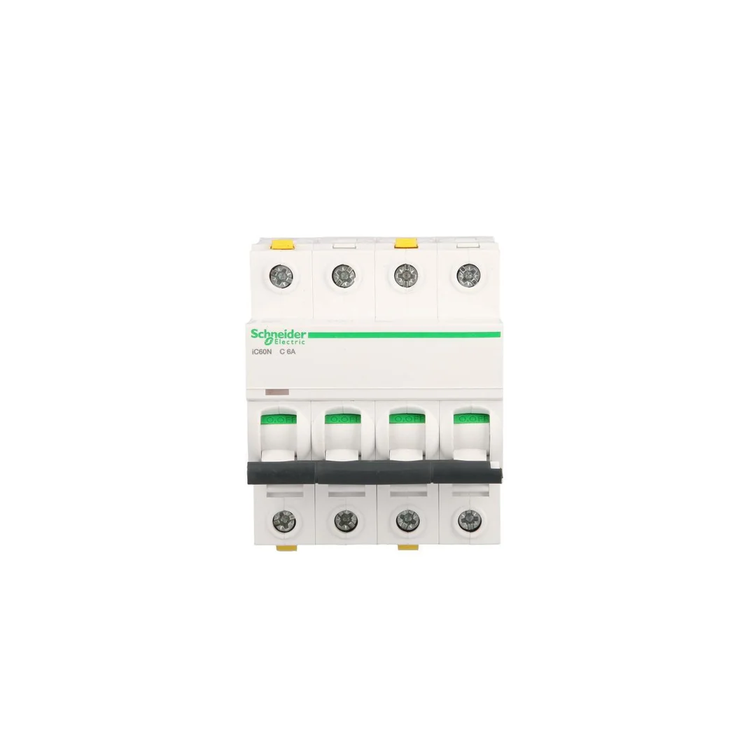 Wyłącznik nadprądowy 4P C 6A 6kA AC iC60N-C6-4 Acti9 A9F04406