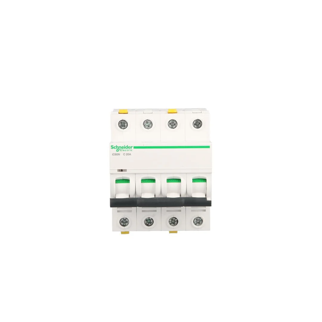 Wyłącznik nadprądowy 4P C 20A 6kA AC iC60N-C20-4 Acti9 A9F04420