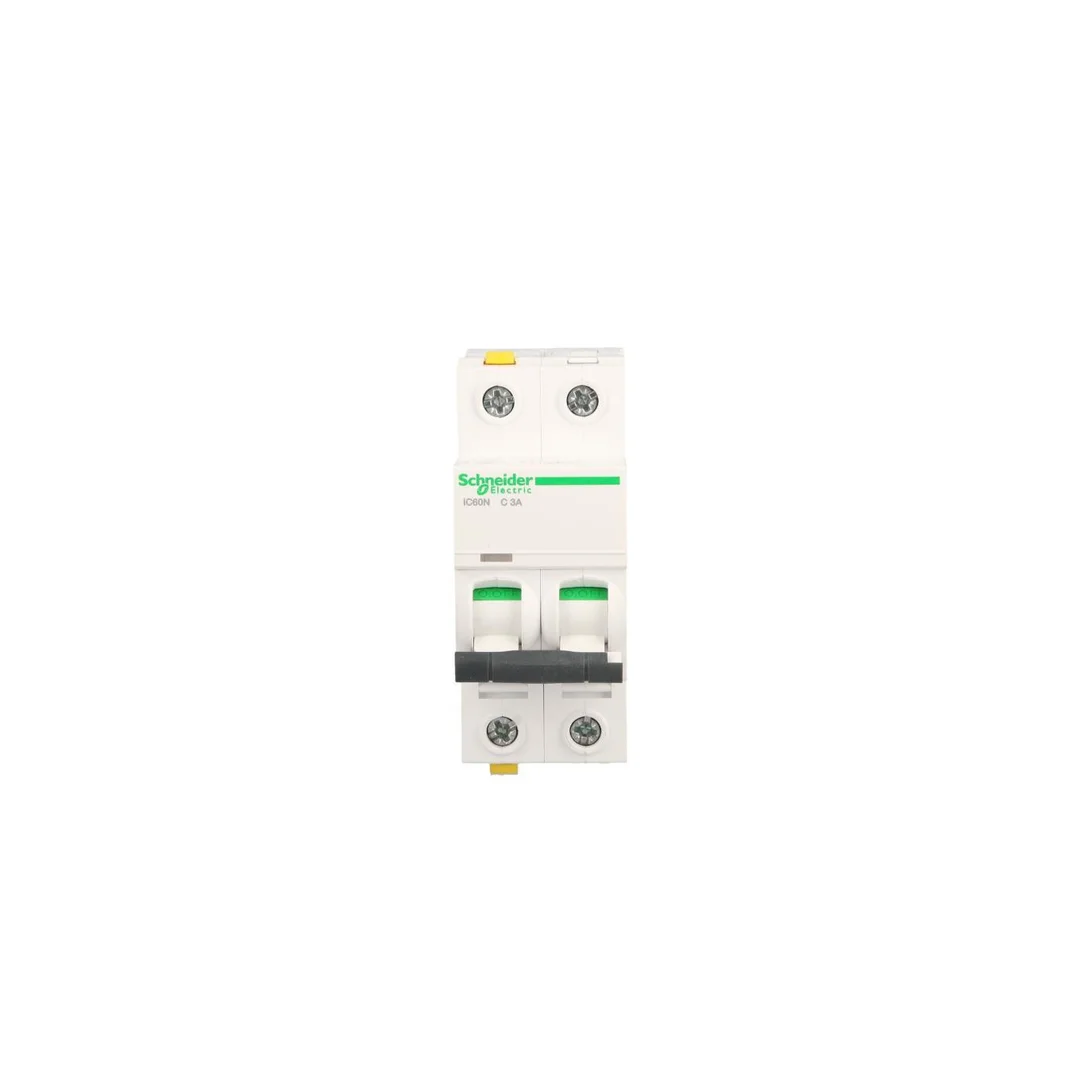 Wyłącznik nadprądowy 2P C 3A 6kA AC iC60N-C3-2 Acti9 A9F04203