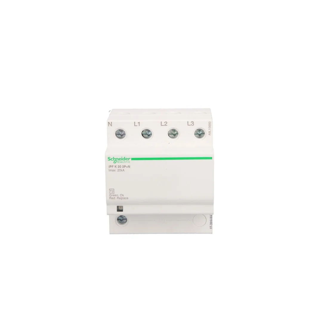 Ogranicznik przepięć Typ T2 3P+N/PE 20kA 1,5kV iPF20 A9L15693