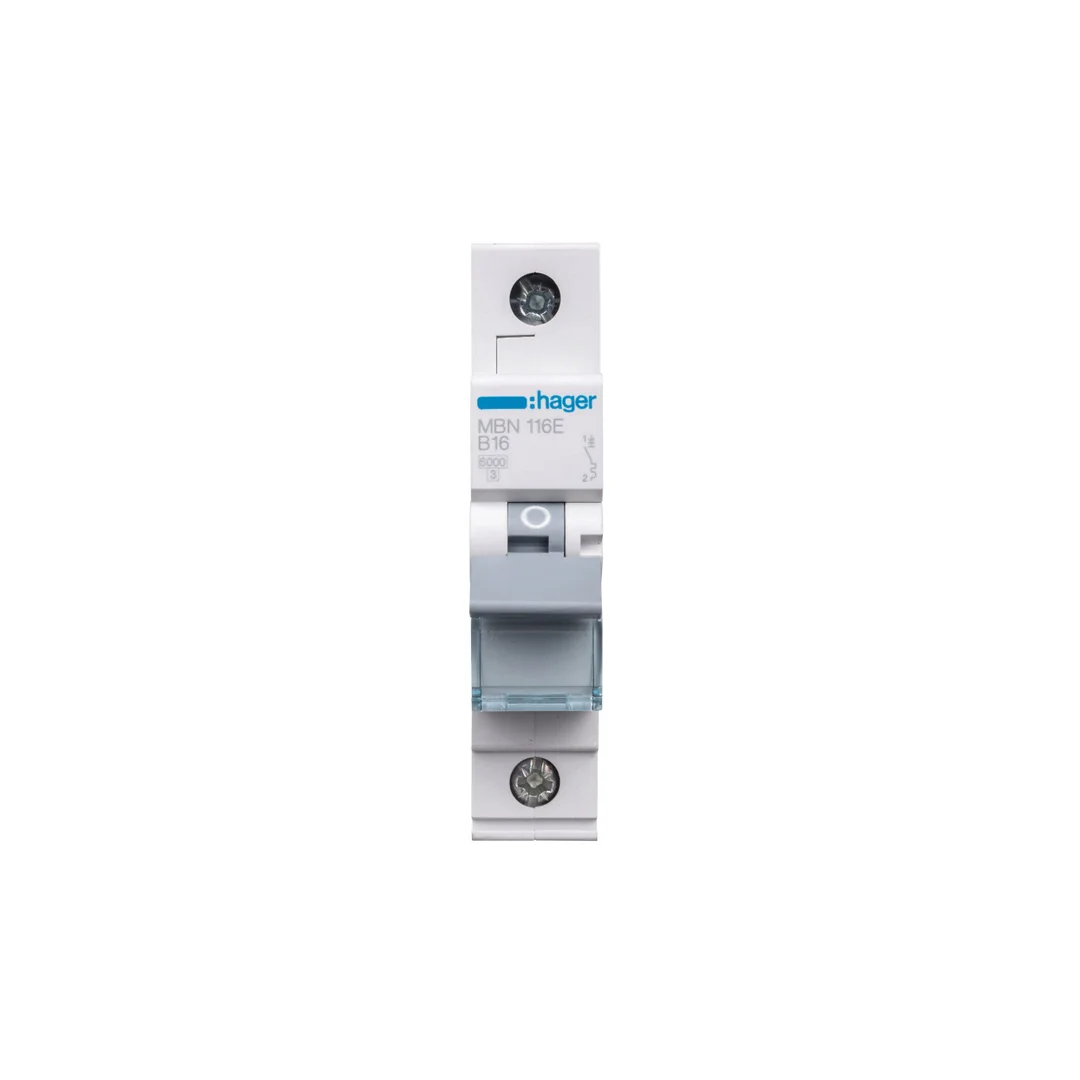 Wyłącznik nadprądowy 1P B 16A 6kA AC MBN116E
