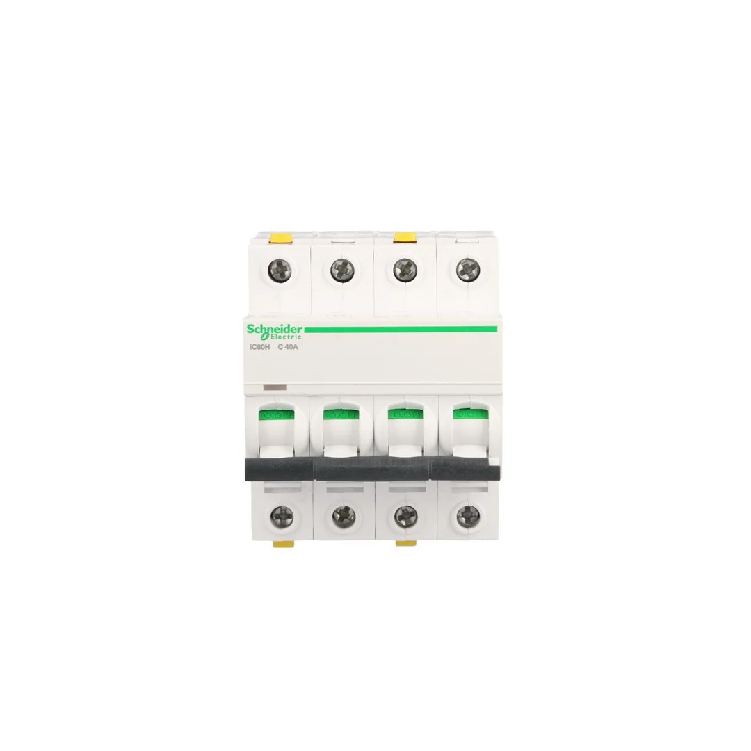 Wyłącznik nadprądowy 4P C 40A 10kA AC iC60H-C40-4 Acti9 A9F07440