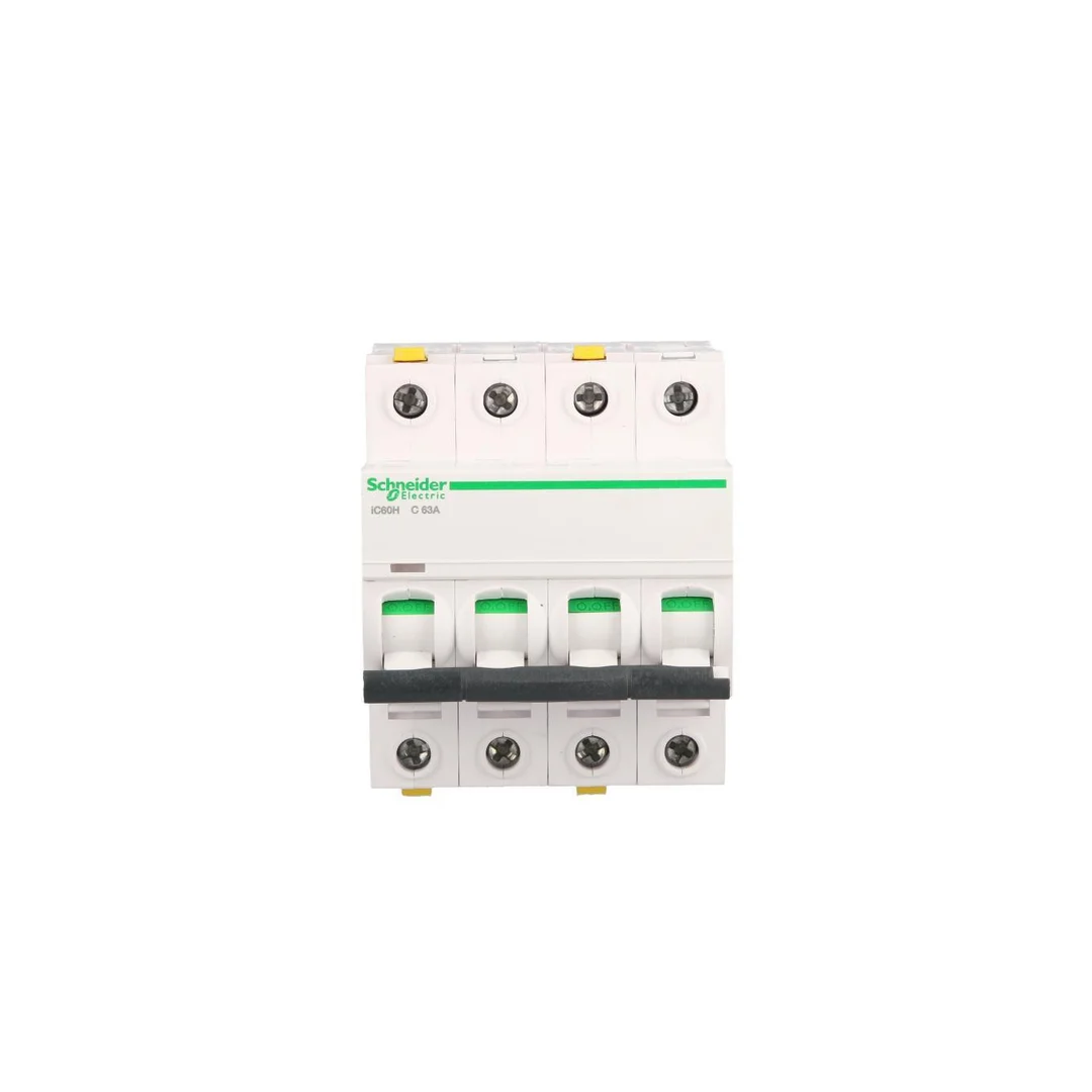 Wyłącznik nadprądowy 4P C 63A 10kA AC iC60H-C63-4 Acti9 A9F07463