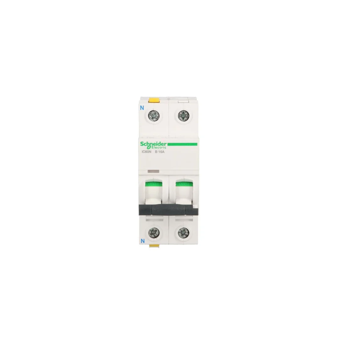 Wyłącznik nadprądowy 1P+N B 16A 6kA AC iC60N-B16-1N Acti9 A9F03616
