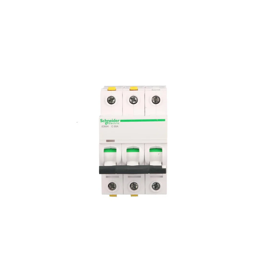 Wyłącznik nadprądowy 3P C 50A 10kA AC iC60H-C50-3 Acti9 A9F07350