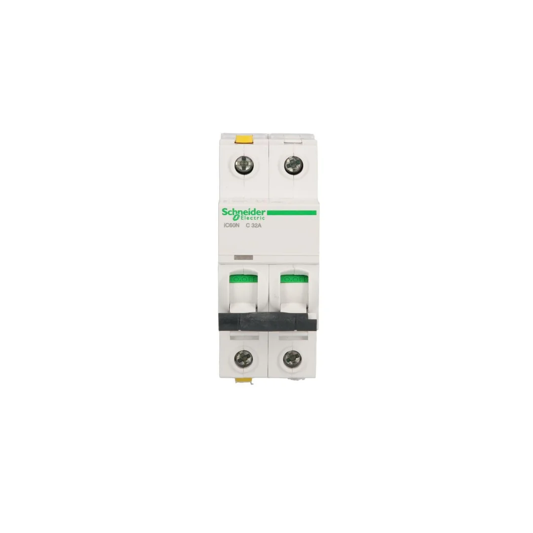 Wyłącznik nadprądowy 2P C 32A 6kA AC iC60N-C32-2 Acti9 A9F04232