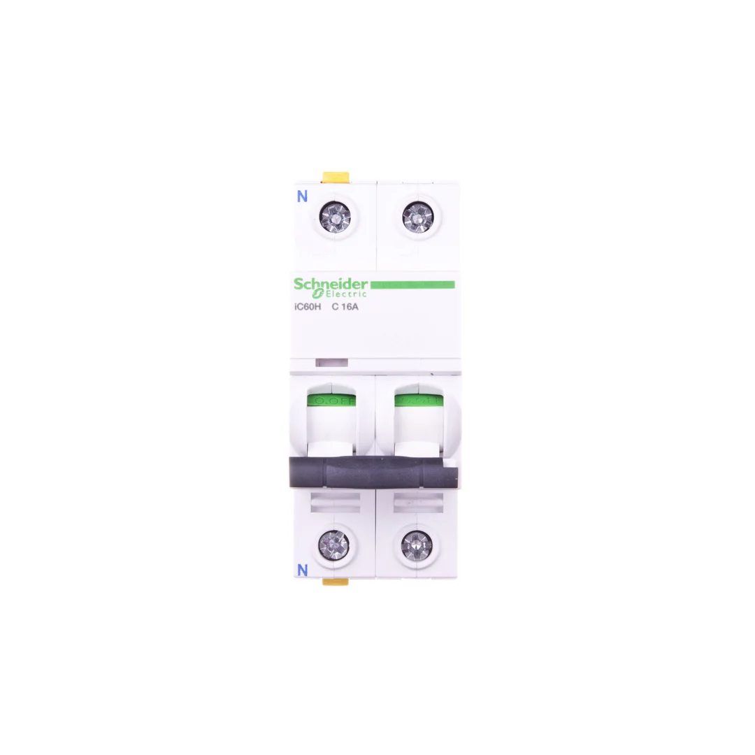 Wyłącznik nadprądowy 1P+N C 16A 10kA AC iC60H-C16-1N Acti9 A9F07616