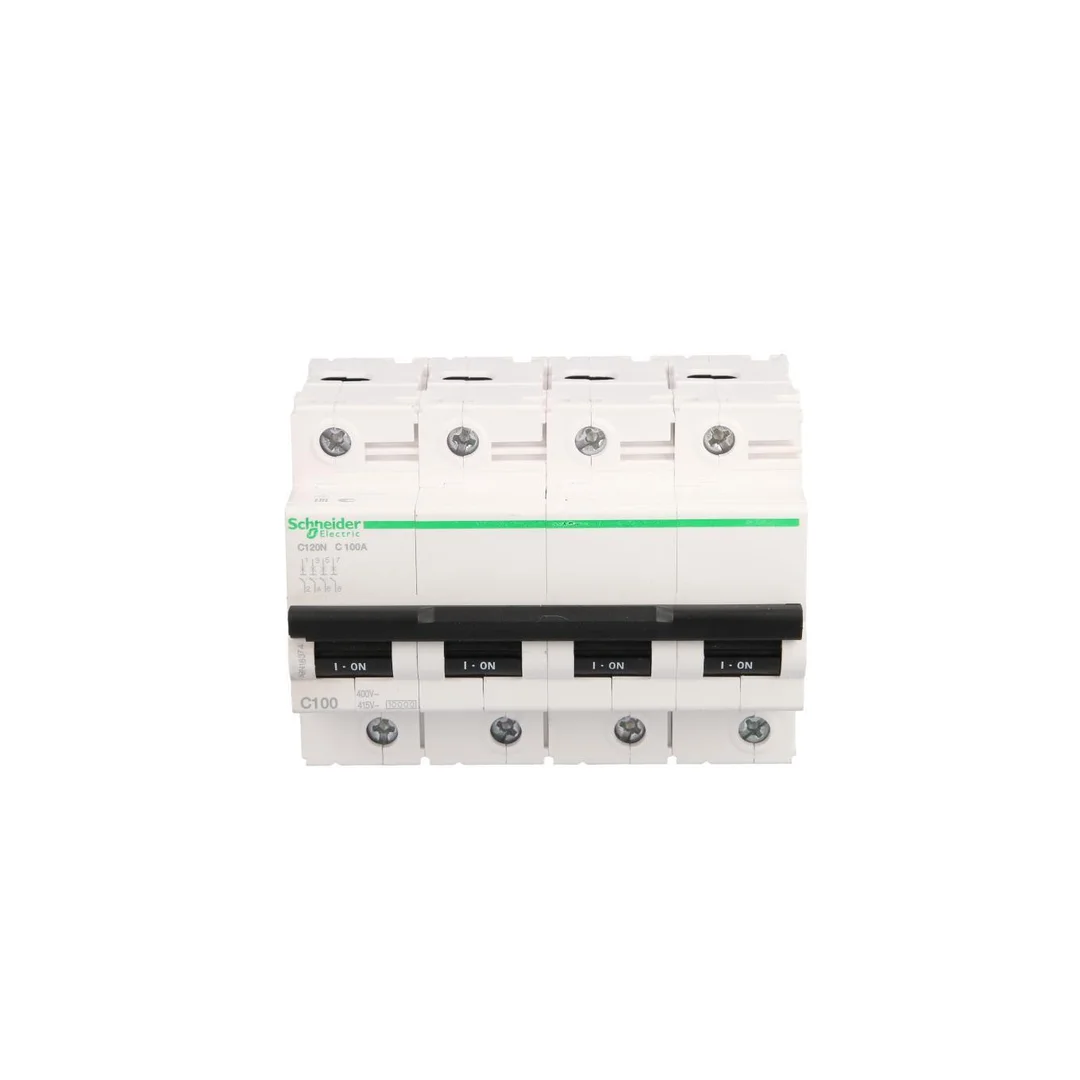 Wyłącznik nadprądowy 4P C 100A 10kA AC C120N Acti9 A9N18374